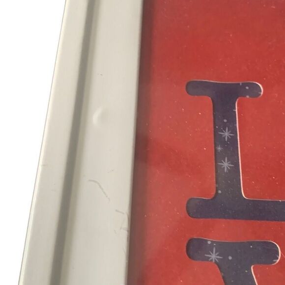 New Disney Mickey Red Purple Love Framed Silouette Mickey Minnie Goofy Americana - Picture 2 of 7